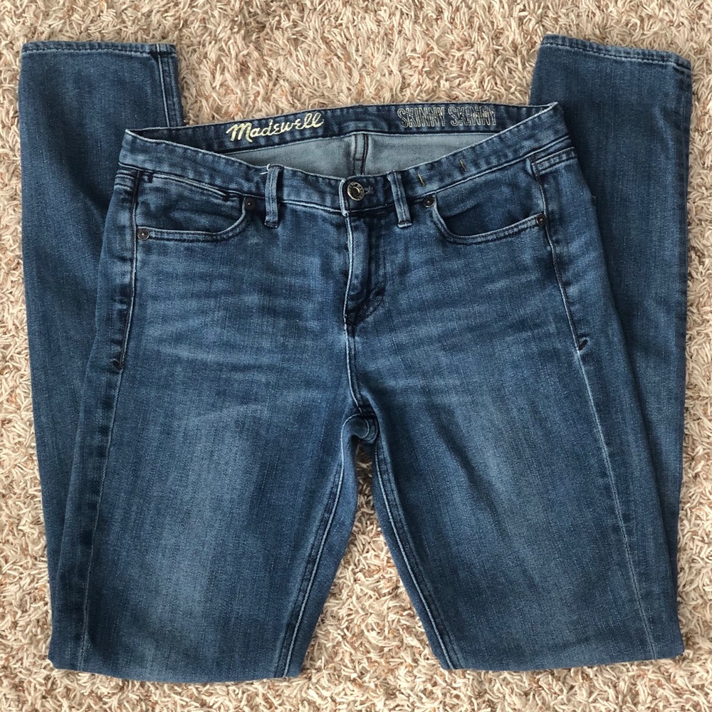 Madewell skinny skinny jeans